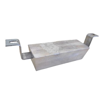 एल्यूमीनियम मिश्र धातु कास्ट एनोड